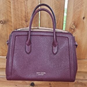 Kate Spade Brown Leather Satchel